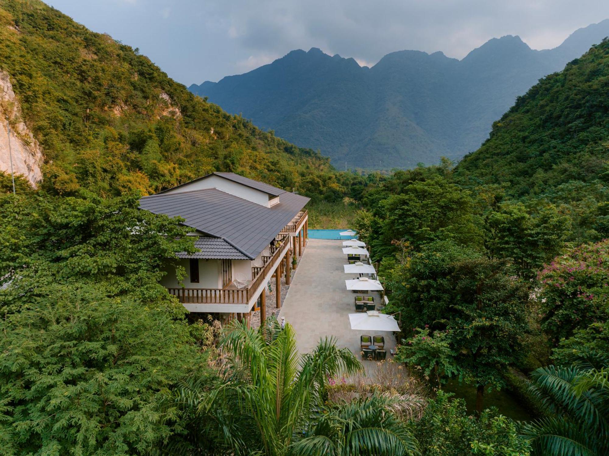 Mai Chau Mountain View Resort Buitenkant foto